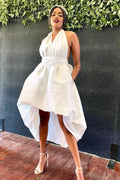 Cameo Bubble Gown in White Dresses Lucy Laurita - Leiela 