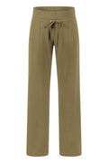 Candice Straight Pant in Forest Green