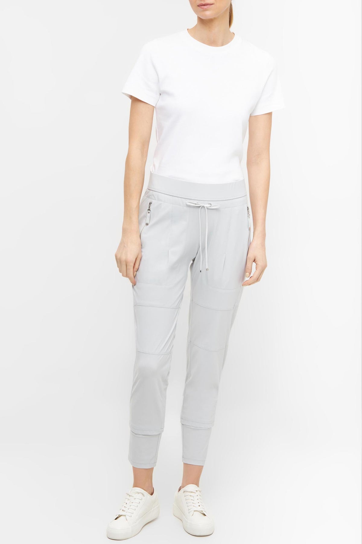 Candy Jersey Jogger in Ice Grey