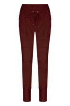 Candy Jersey Jogger in Burgundy