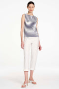 Capri Pant in White