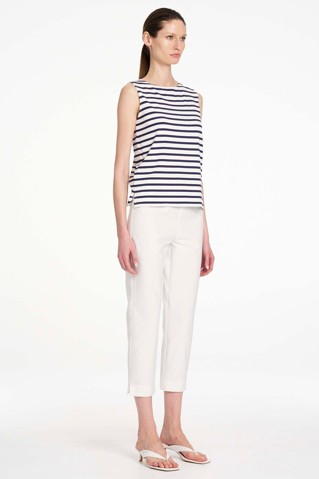 Capri Pant in White