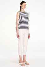 Capri Pant in White