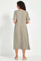 Cayman Dress in Green Tea | FINAL SALE