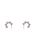 Celeste Hoop Earring in Silver