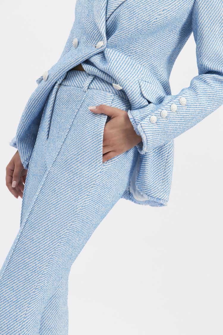 Charlene Pant in Blue Stripe | FINAL SALE
