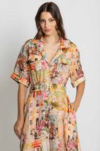 Charlie SS Maxi Dress in Capri