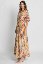 Charlie SS Maxi Dress in Capri