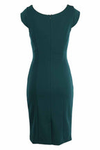 Cloe Cocktail Dress in Teal Dresses Quba 