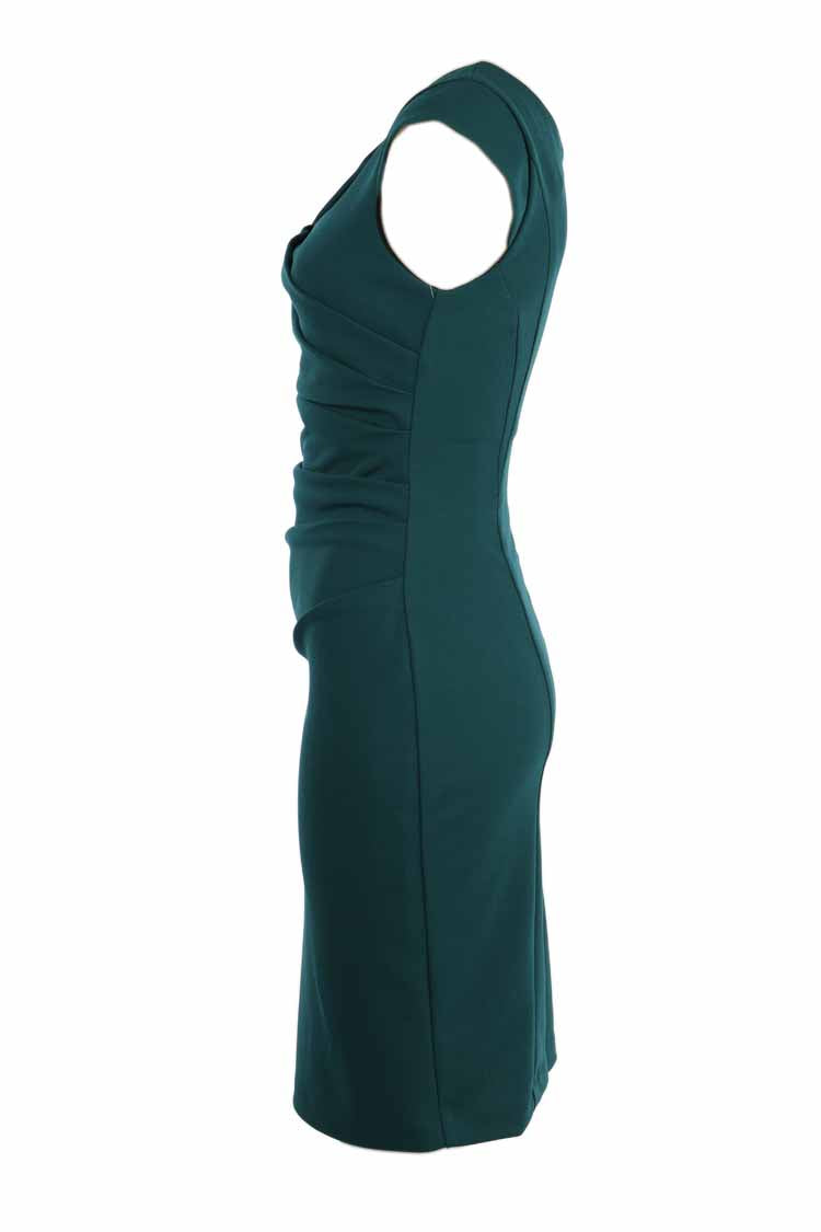 Cloe Cocktail Dress in Teal Dresses Quba 