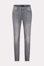Chrome Jeans with Rhinestone Trim