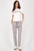 Classic Jogger in Oyster Grey