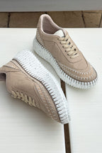 Cobus Leather Sneakers in Camel