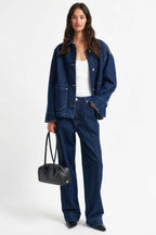 Columbo Denim Jeans in Dark Blue