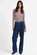 Columbo Denim Jeans in Dark Blue