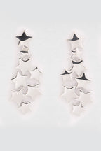Constalation Star Earrings in Silver