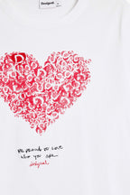 Cor T-Shirt in Blanco