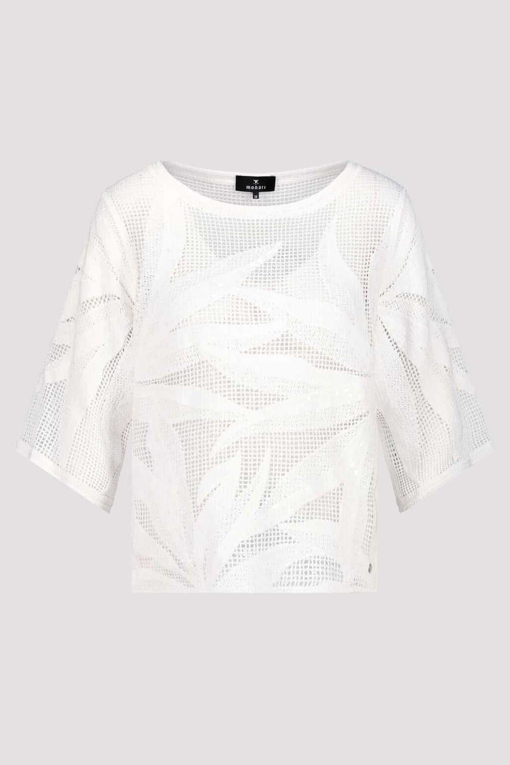 Cornelly Leaf Sweater in Cream