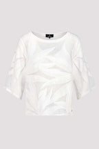 Cornelly Leaf Sweater in Cream