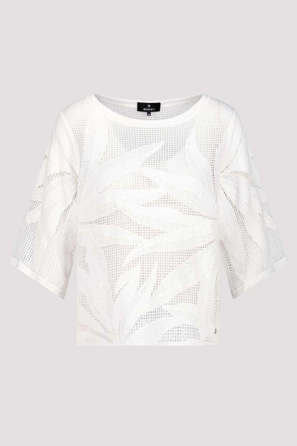 Cornelly Leaf Sweater in Cream