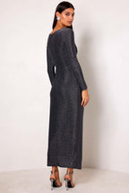 Corrine Dress in Gunmetal