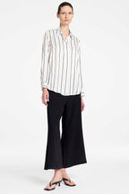 Crop Suit Pant in Black