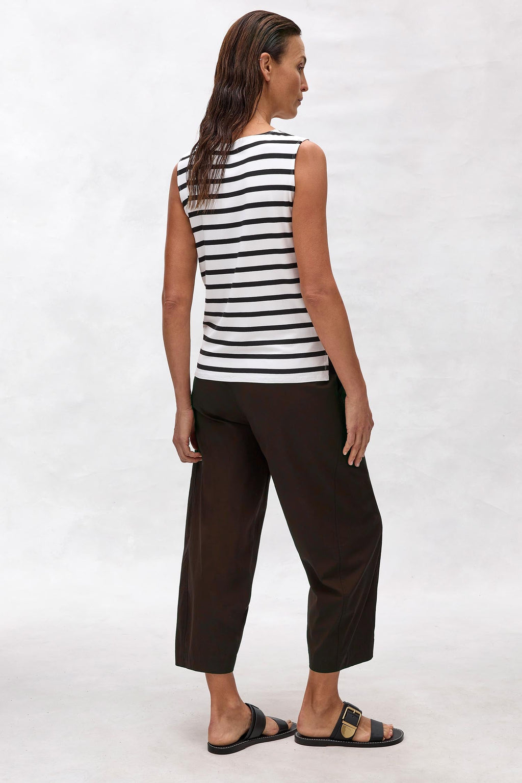 Cross Pant in Fudge