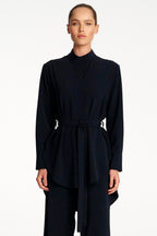 Cylinder Tunic in Navy