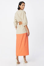 Dagny Maxi Dress in Fields of Rye | FINAL SALE