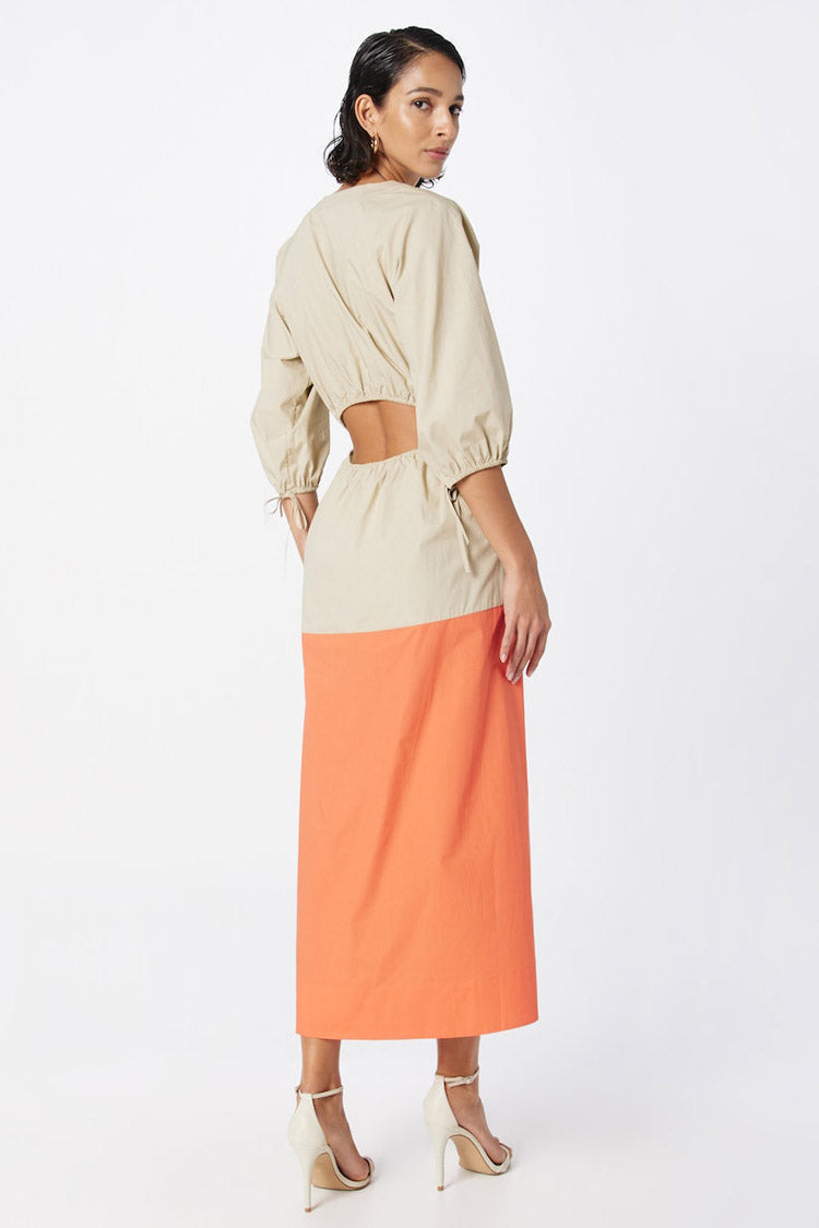 Dagny Maxi Dress in Fields of Rye | FINAL SALE
