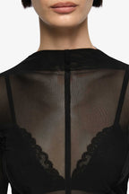 Delila LS Top in Black