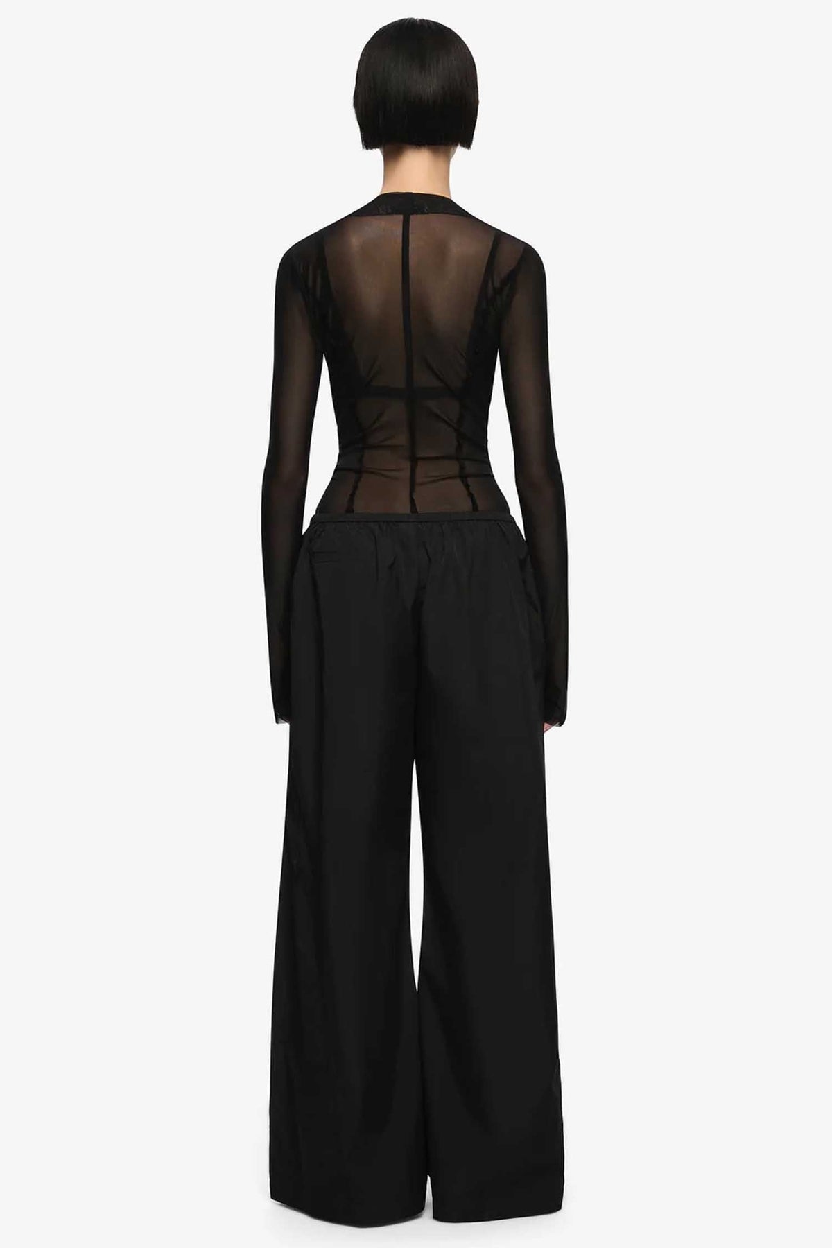 Delila LS Top in Black