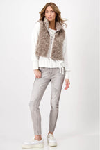 Destroyed Jeans w Contrast Stripes | FINAL SALE