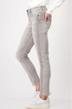 Destroyed Jeans w Contrast Stripes | FINAL SALE