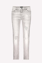 Destroyed Jeans w Contrast Stripes | FINAL SALE