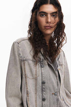 Distressed Denim Blazer | FINAL SALE