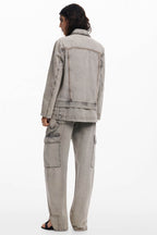 Distressed Denim Blazer | FINAL SALE