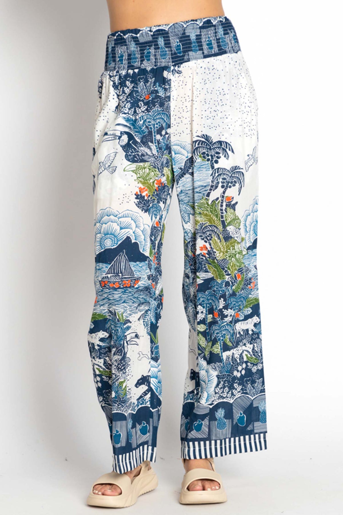 Dita Pant in Ocean