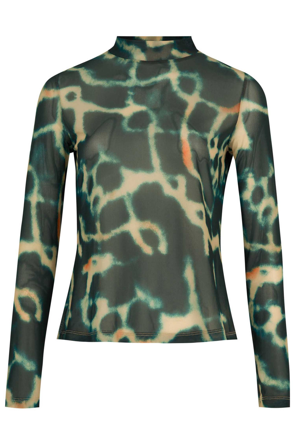Don't Get Meshy Top in Blue