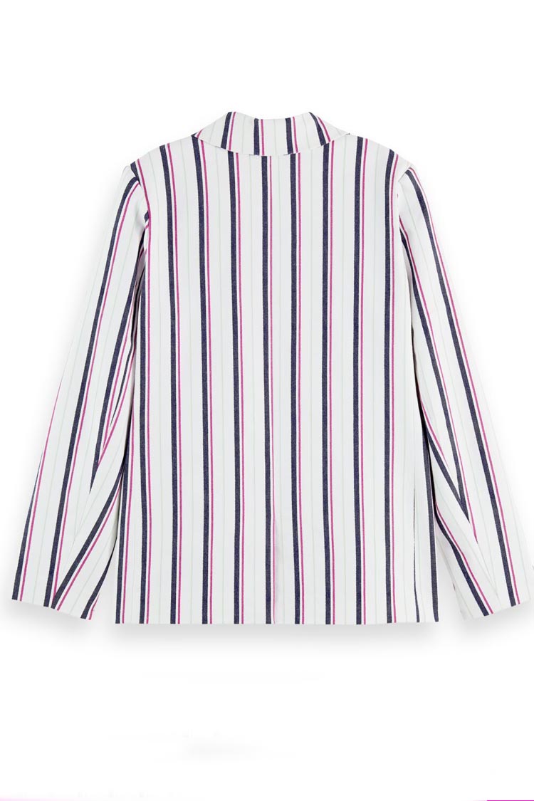 Double Breasted Striped Blazer | FINAL SALE