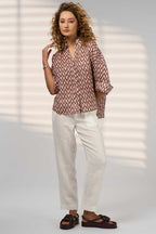 Double Up Shirt in Blush