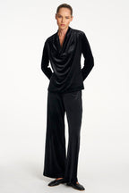 Drape Top in Black | FINAL SALE