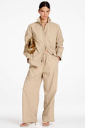 Draw Pant in Taupe