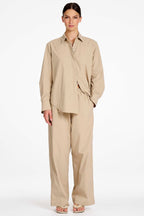 Draw Pant in Taupe