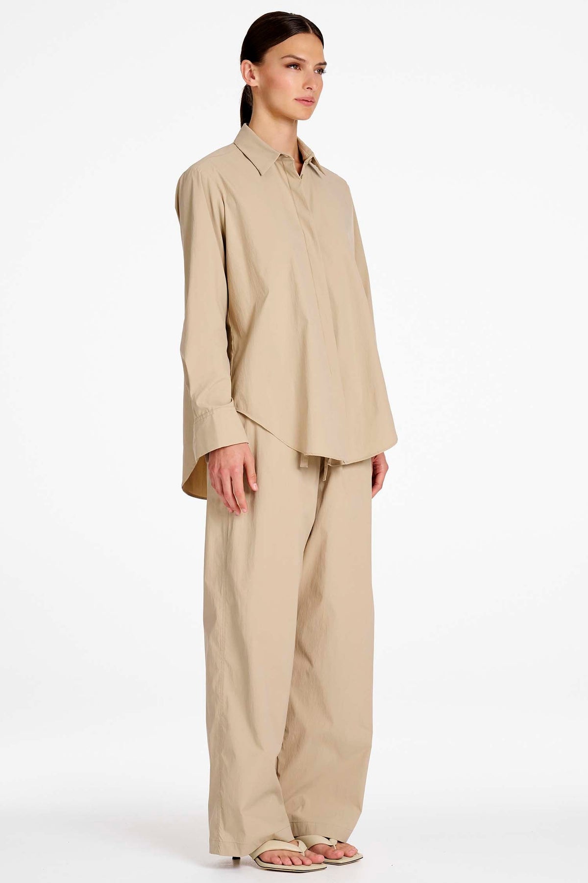 Draw Pant in Taupe