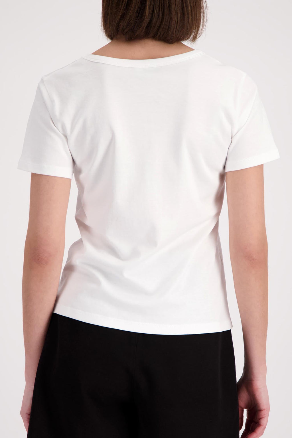 Drawn Women T-Shirt in Cream
