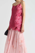 Drop Waist Gown in Horizon