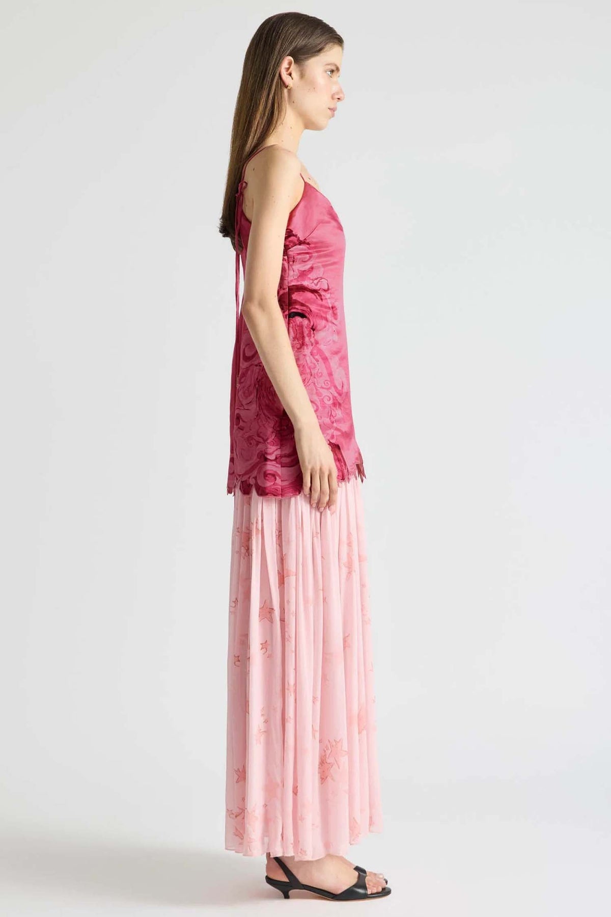 Drop Waist Gown in Horizon