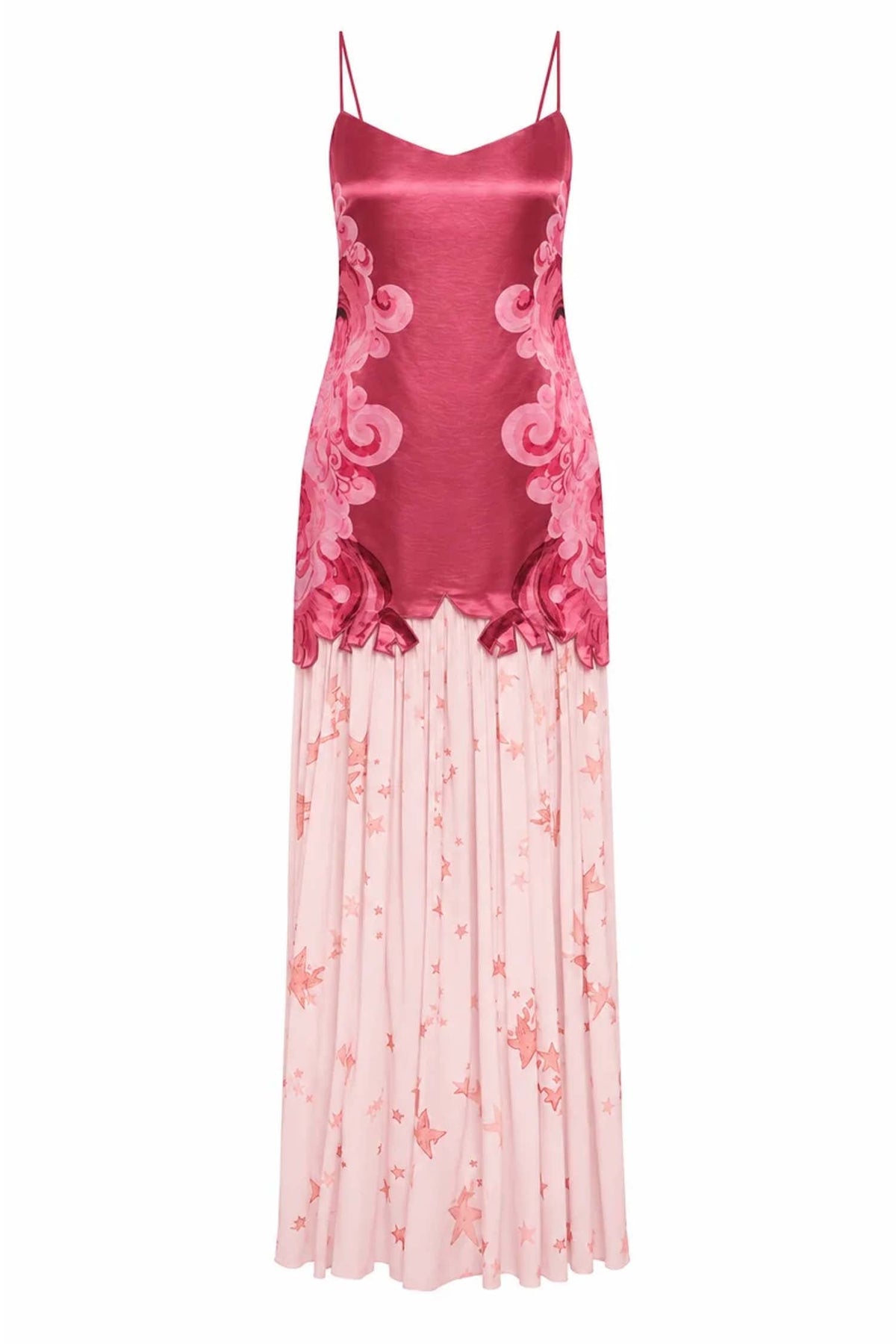 Drop Waist Gown in Horizon