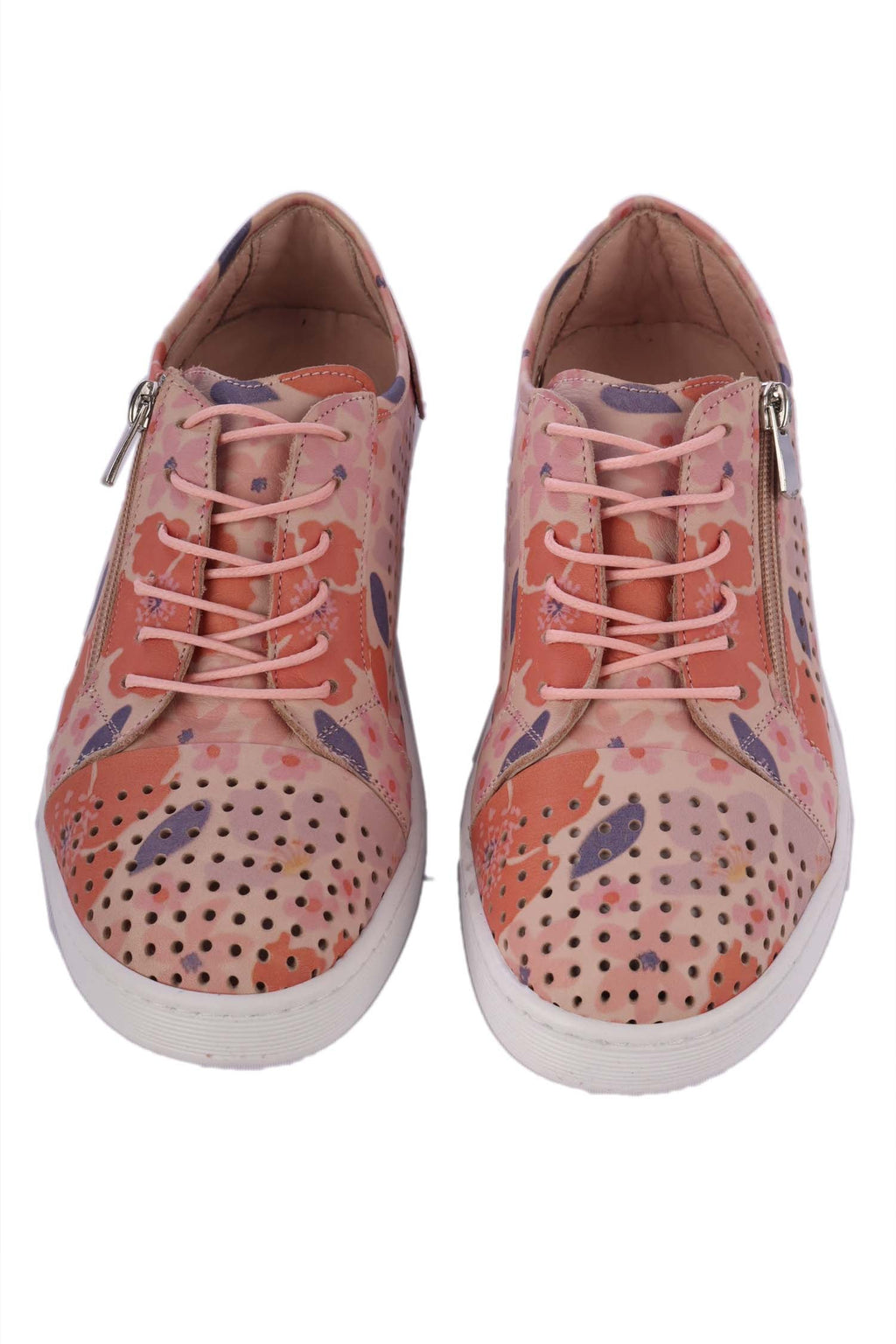 EG17P Zipped Sneakers in Mojave